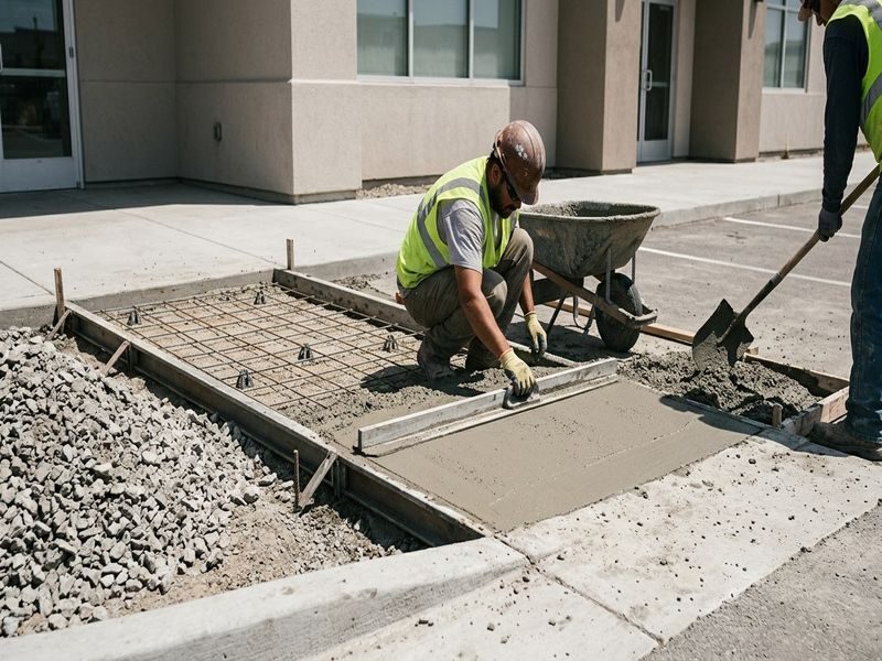 Commercial Concrete Aurora Ca