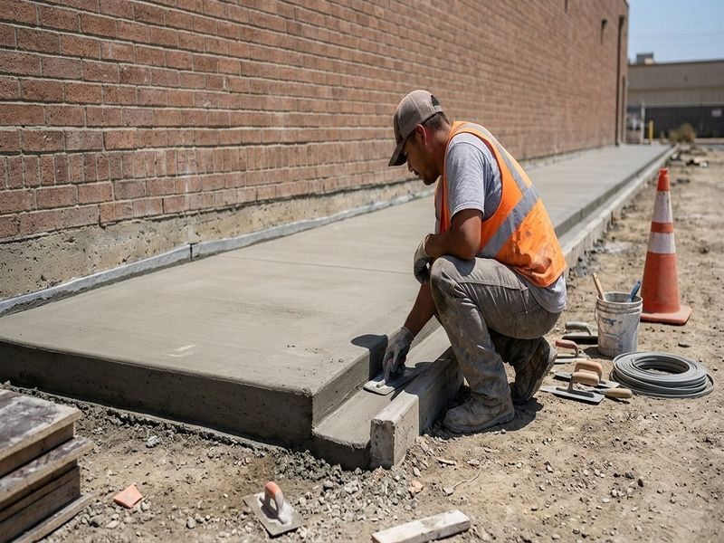 Concrete Patios Livingston Ca