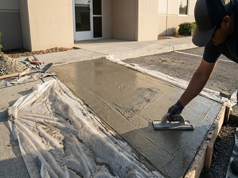 Polished Coated Concrete Floors Livingston Ca