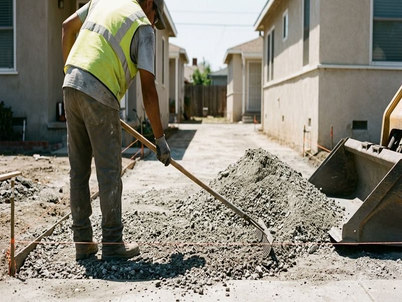 Commercial Concrete Parklawn Ca