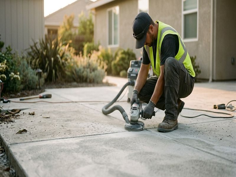Concrete Sidewalks Walkways Riverbank Ca