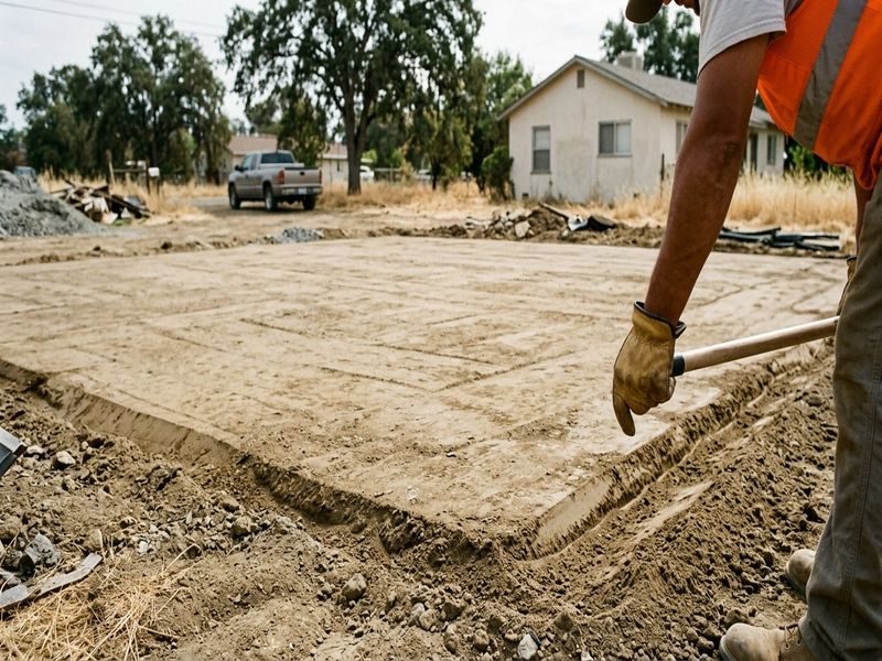 Concrete Sidewalks Walkways Tracy Ca