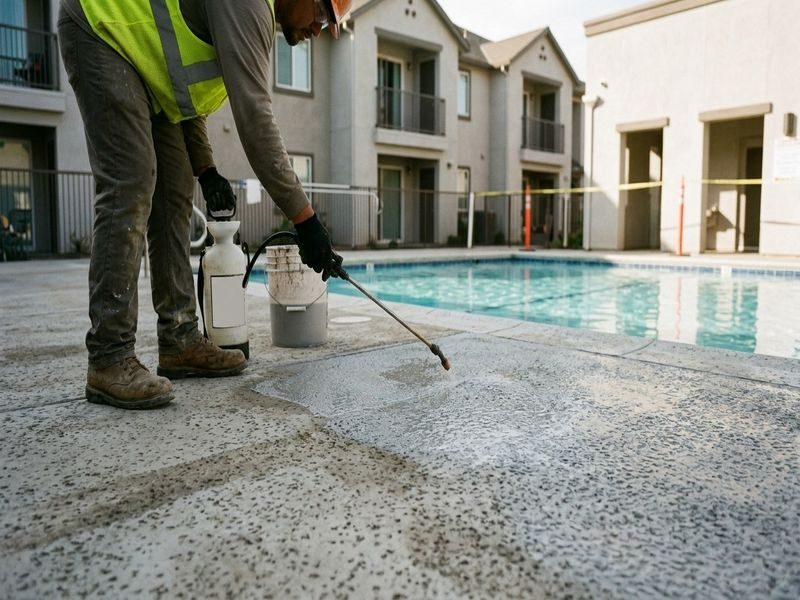 Polished Coated Concrete Floors Vernalis Ca