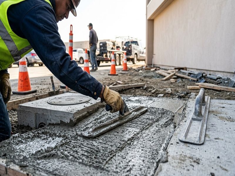 Concrete Sidewalks Walkways Westley Ca
