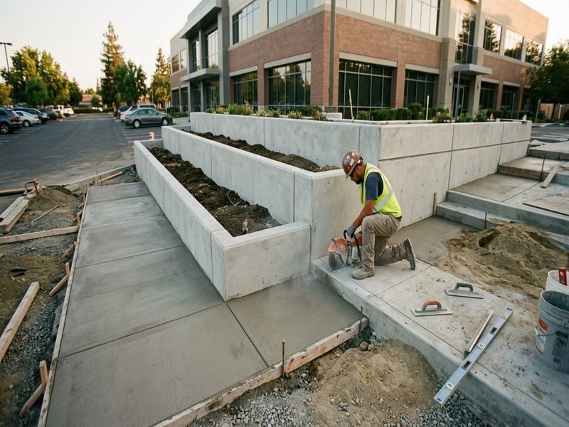 Commercial Concrete Repair Modesto Ca