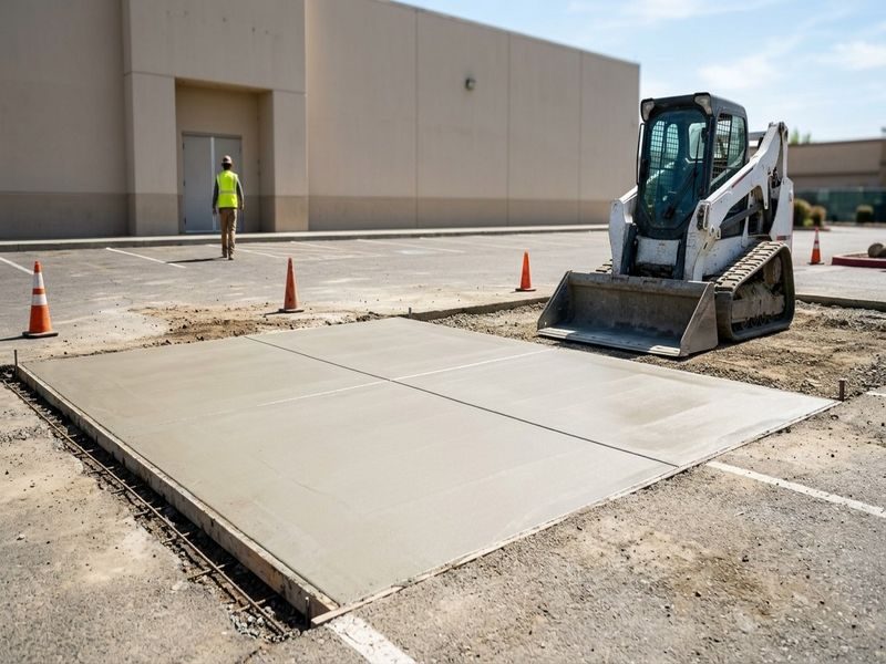 Trash Enclosure Slab Modesto Ca