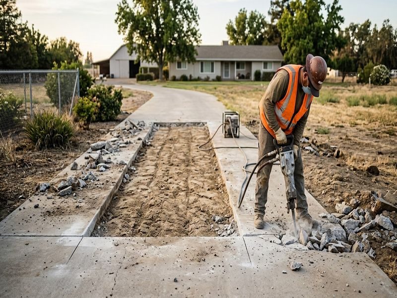 Excavator Mounted Breaking Modesto Ca