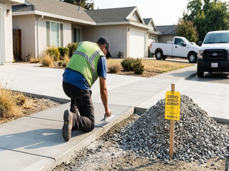 Reuse Crushed Concrete Modesto Ca