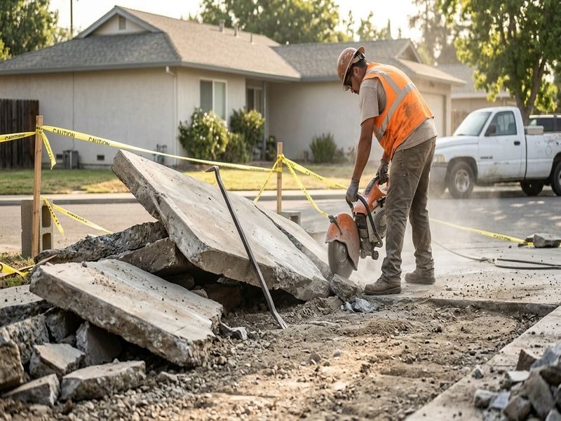 Concrete Driveway Replacement Modesto Ca
