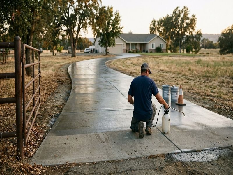 Stamped Concrete Driveway Modesto Ca