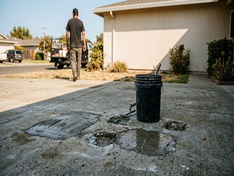 Driveway Repair Before Selling Modesto Ca