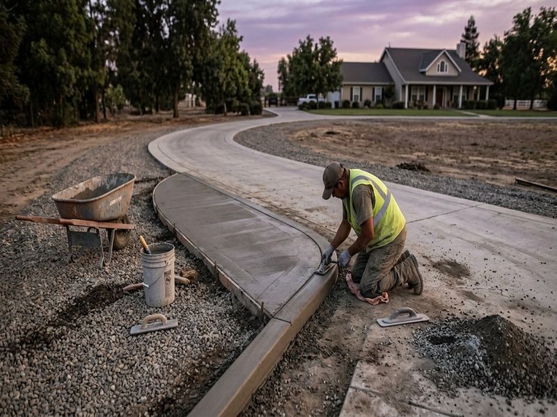 Spalled Driveway Surface Repair Modesto Ca