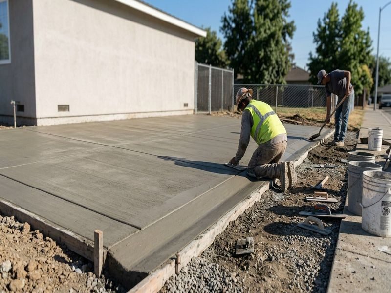 Parking Pad Replacement Modesto Ca