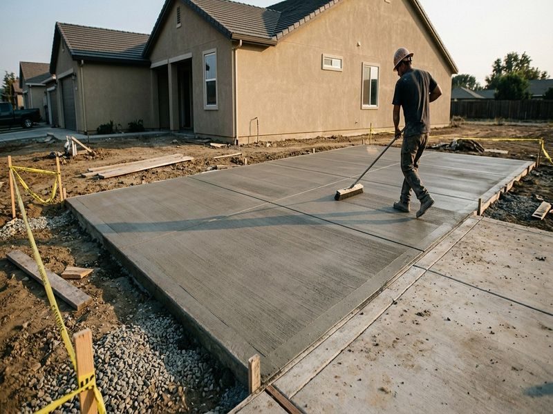 Boat Trailer Pad Pour Modesto Ca