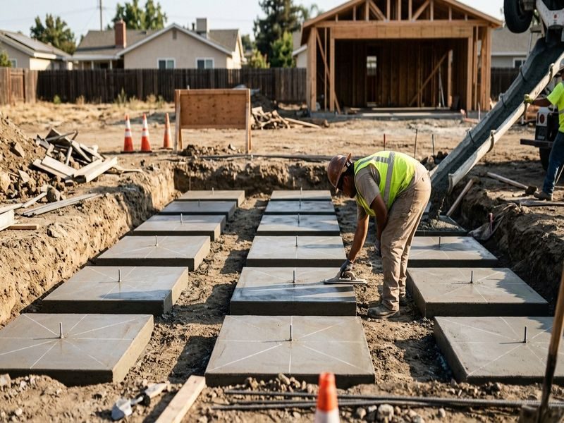 Isolated Column Footing Modesto Ca