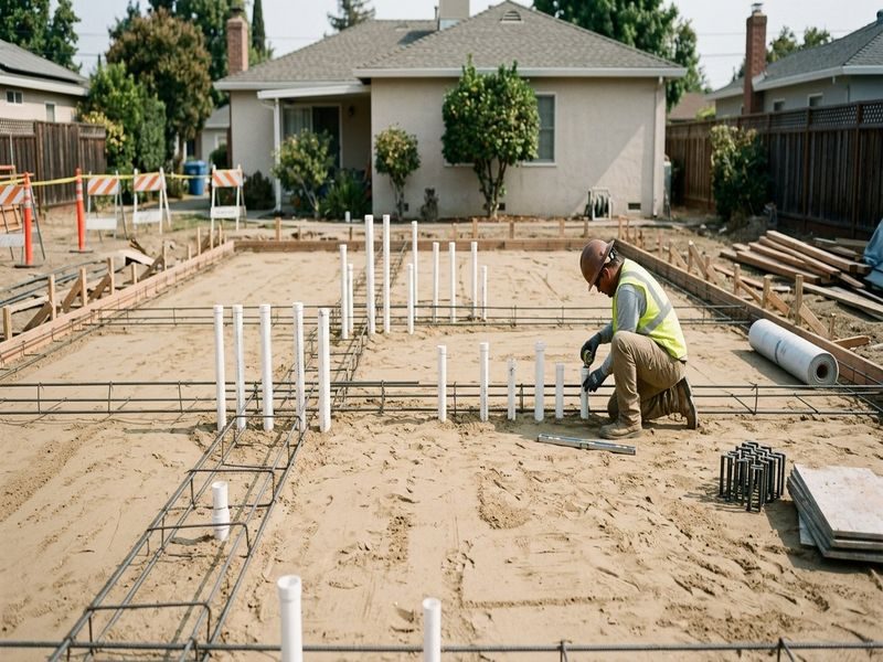 Post Tension House Slab Modesto Ca