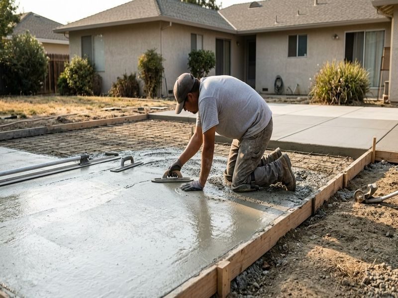 Stamped Concrete Patio Modesto Ca