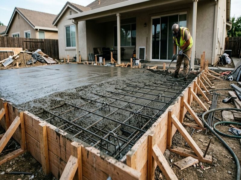 Existing Slab Reinforcement Modesto Ca