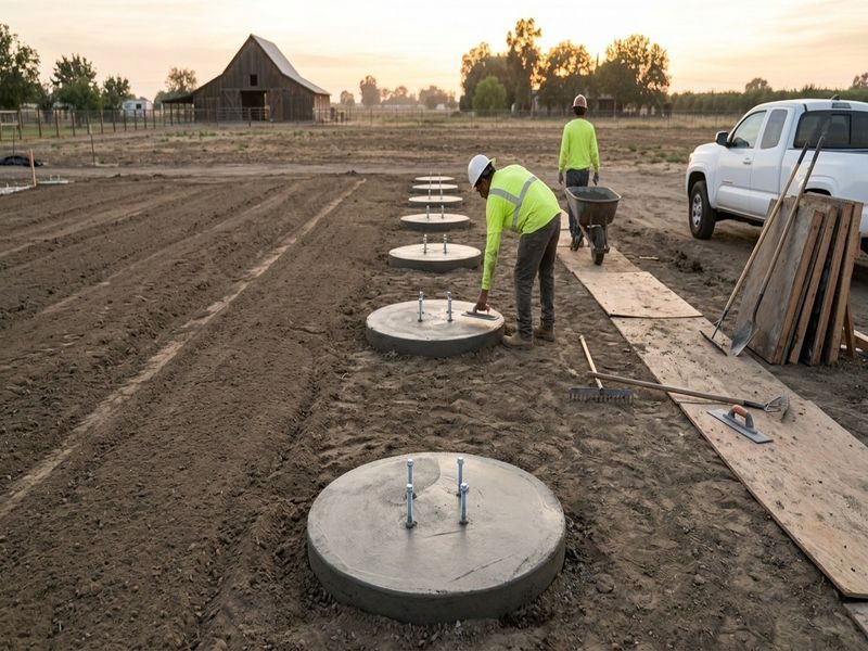 Pergola Footing Installation Modesto Ca