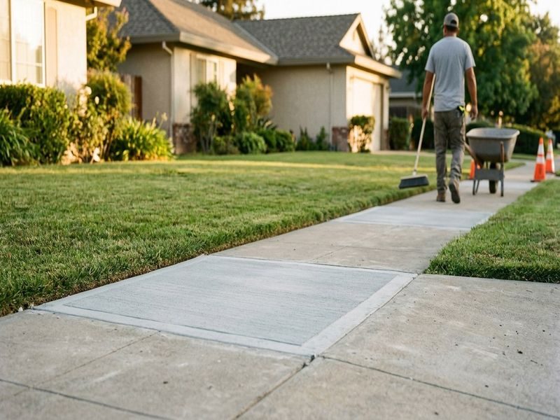 Sidewalk Panel Replacement Modesto Ca