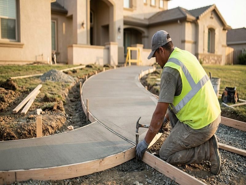 Walkway Widening Modesto Ca