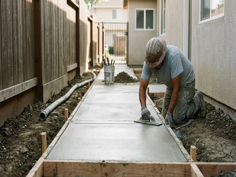 Wheelbarrow Chute Placement Modesto Ca