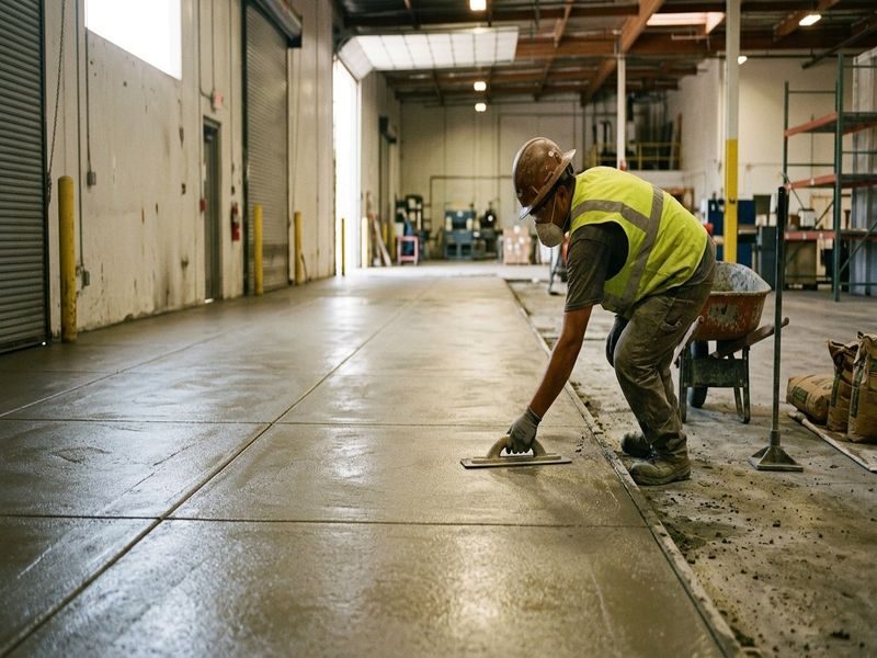 Uneven Garage Floor Correction Modesto Ca